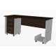 Стол рабочий Imago СП-4 с тумбой ТМ-4 и подставкой СБ-1