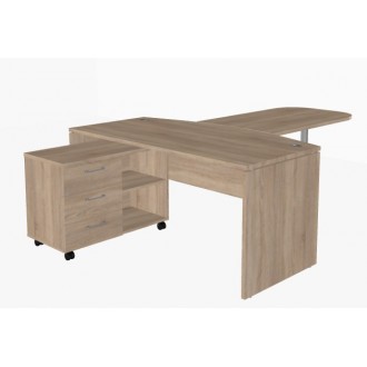 Стол XTEN XET 169 с тумбой XLC-3D.1А и приставкой XB 127