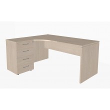 Стол угловой XTEN XCET 169 с тумбой XLC-4D.1A