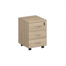 Тумба выкатная 3-ящичная с центральным замком Формула ФР 212