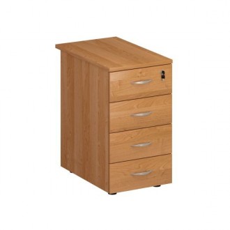  Тумба приставная 4-ящичная, с замком Формула ФР 202