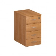 Тумба приставная для компактных столов 4-ящичная с замком Формула ФР 207