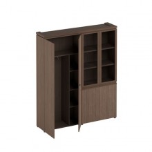 Шкаф комбинированный (для одежды + со стеклом) Mark-II МК 359