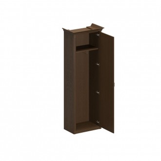 Шкаф для одежды узкий Perseo ПС 342 ДМ