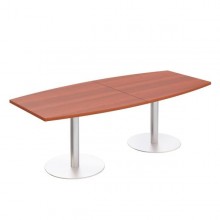 Стол для переговоров круглый на опоре-колонне Патриот ПТ 141