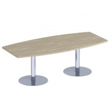 Стол для переговоров круглый на опоре-колонне Патриот ПТ 141