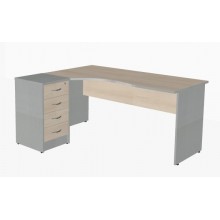 Угловой стол Imago СА-1 с тумбой ТП-4