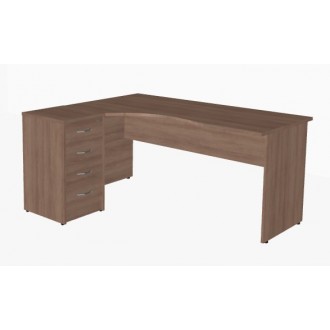 Угловой стол Imago СА-1 с тумбой ТП-4