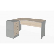 Угловой стол Imago СА-2 с тумбой ТП-4