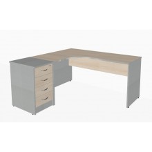 Угловой стол Imago СА-4 с тумбой ТП-4.1
