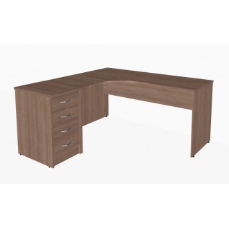 Угловой стол Imago СА-4 с тумбой ТП-4.1