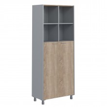 Шкаф с глухими средними дверьми