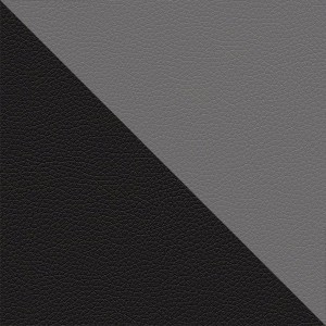 Экокожа черный / серый